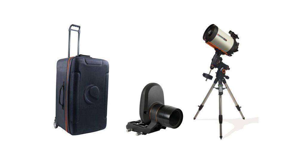 Celestron CGEM 1100 HD Aplanatic Schmidt Telescope 11082 w/ NexStar 8in Telescope Carrying Case 94004 and StarSense Accessory 94005