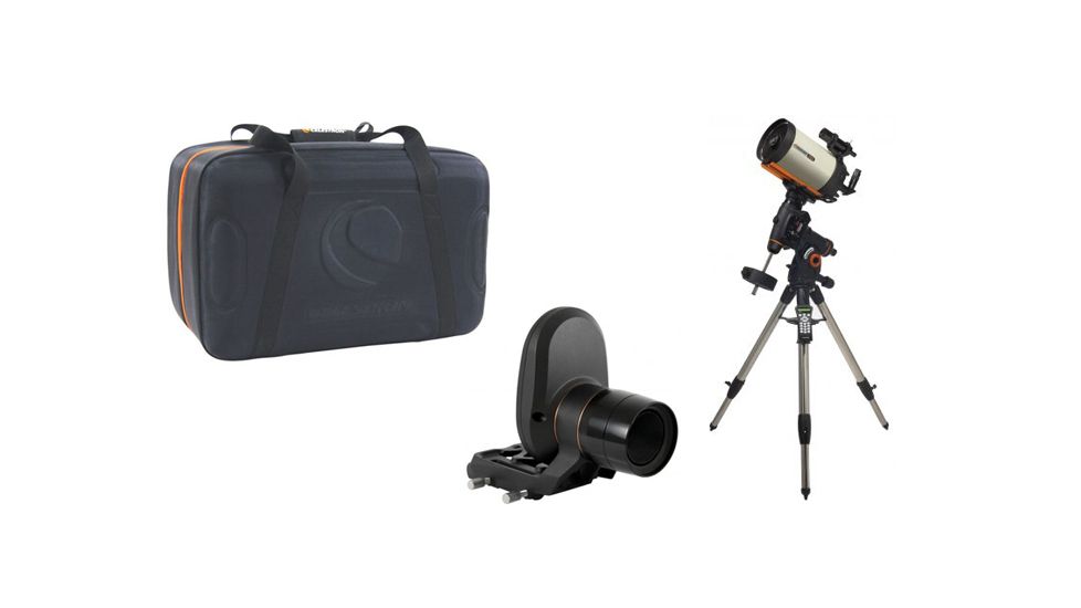Celestron CGEM 800 HD Telescope w/EdgeHD 800 Optical System 11080 w/ NexStar 4-6in Telescope Carrying Case 94003 and StarSense Accessory 94005