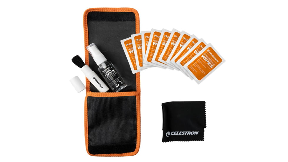 Celestron Deluxe Lens Cleaning Kit, Black, 93576