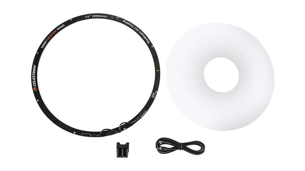 Celestron Dew Heater Ring, 14in, Black, 94054