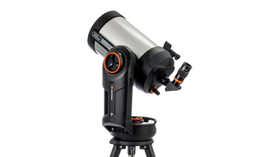 Celestron Dielectric Star Diagonal, 1.25in w/ Twist-Lock, Black/Orange, 93571