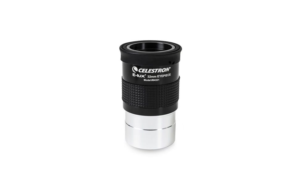 Celestron E-Lux Eyepiece - 2inx32mm, Stainless/Black, 94321