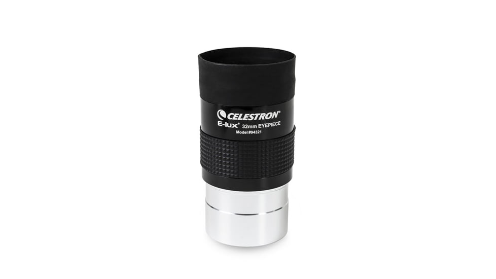 Celestron E-Lux Eyepiece - 2inx32mm, Stainless/Black, 94321