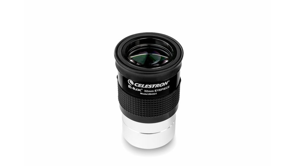 Celestron E-Lux Eyepiece - 2inx32mm, Stainless/Black, 94321