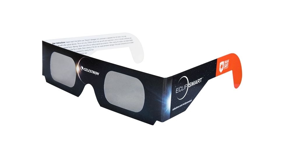 Celestron EclipSmart Solar Shades Observing Kit, Black, 44405