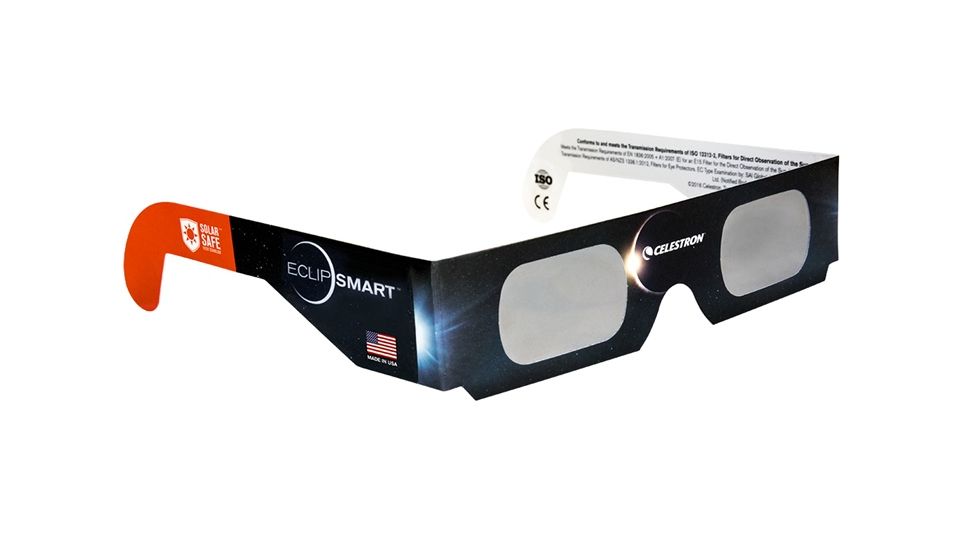 Celestron EclipSmart Solar Shades Observing Kit, Black, 44405