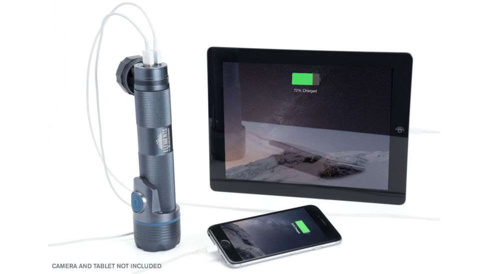 Celestron Elements ThermoTorch 10, 3-in-1, Flashlight, Hand Warmer and Power Bank, Blue 94553