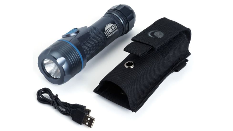 Celestron Elements ThermoTorch 5, 3-in-1, Flashlight, Hand Warmer and Power Bank, Blue 94552