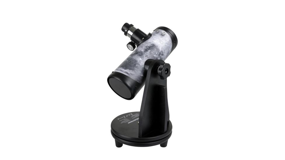 Celestron FirstScope Signature Series Moon Telescope by Robert Reeves, Black, 22016