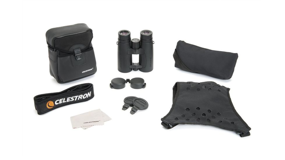 Celestron Granite 10x42 Waterproof Roof Prism Binoculars, Matte Black 71372