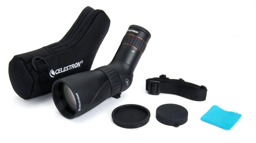 Celestron Hummingbird 9-27x56 Micro Spotting Scope, Black, 52310