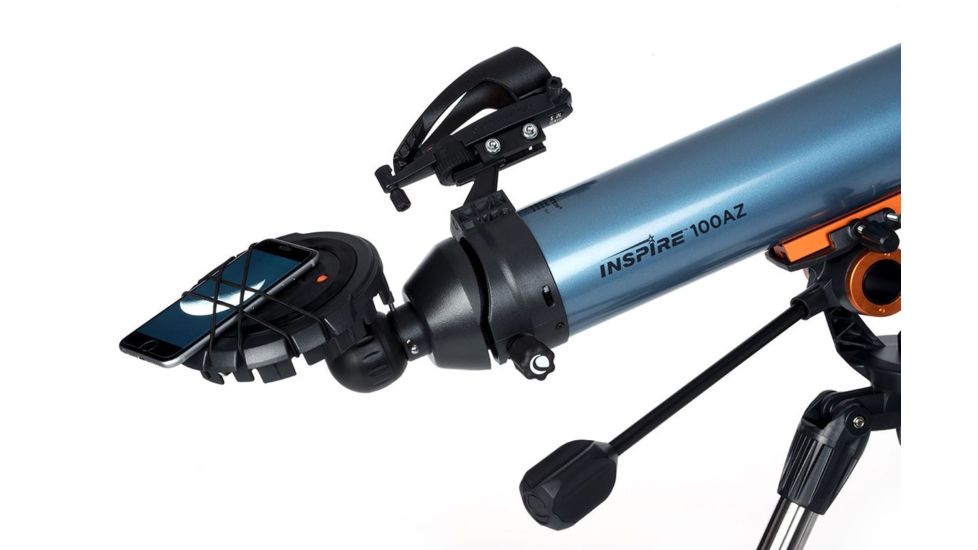 Celestron Inspire 100AZ Telescope, Refractor 22403
