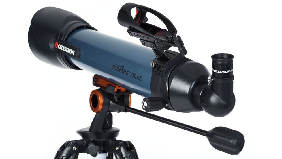 Celestron Inspire 100AZ Telescope, Refractor 22403