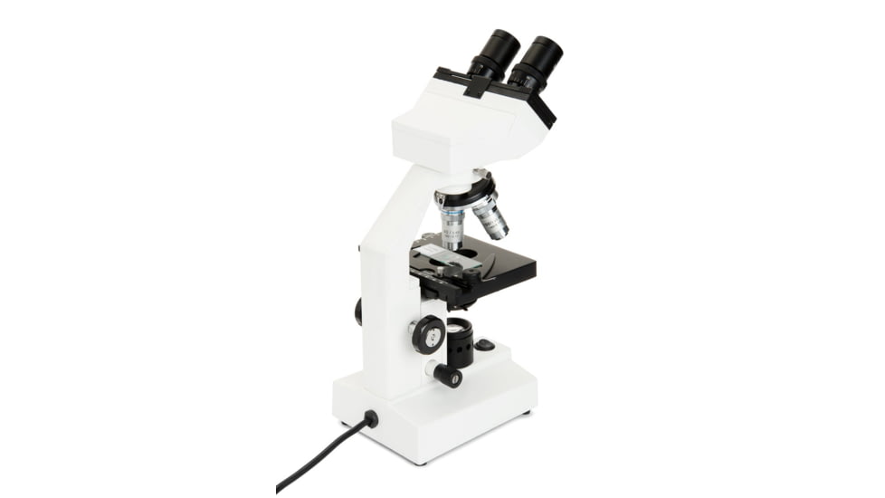 Celestron Labs CB1000CF Biological Microscope, 0.91 in, LED, Dial, White, 44135