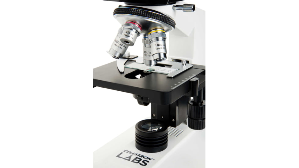Celestron Labs CB2000C Compound Binocular Microscope,10x,20x Eyepieces,4x,10x,40x,100x Achromatic Objective Lenses 44132