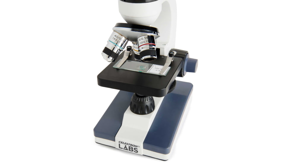 Celestron Labs CM1000C Compound Microscope,10x,25x Eyepieces and 4x,10x,40 Objective Lenses 44129