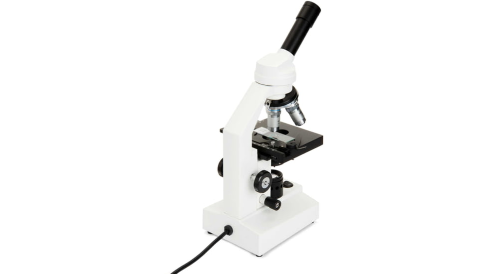 Celestron Labs CM2000CF Compound Microscope,10x,20x Eyepieces and 4x,10x,40x,100x Achromatic Objective Lenses 44130