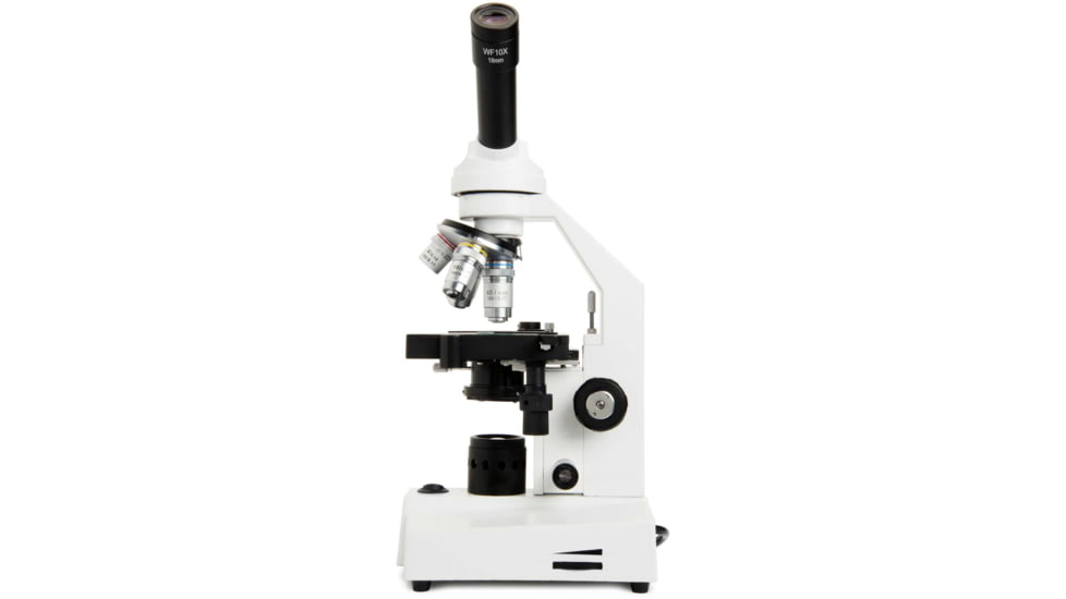 Celestron Labs CM2000CF Compound Microscope,10x,20x Eyepieces and 4x,10x,40x,100x Achromatic Objective Lenses 44130