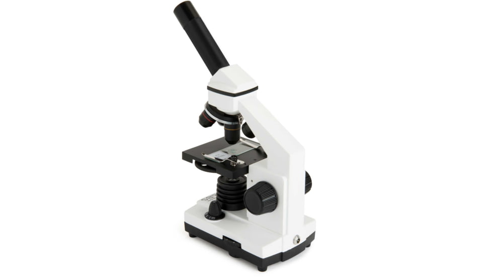 Celestron Labs CM800 Compound LED Microscope,10x,20x Eyepieces and 4x,10x,40x Objective Lenses 44128