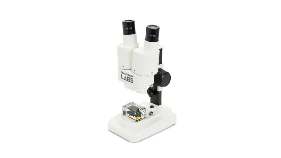 Celestron Labs S20 Stereo Microscope,10x Eyepieces,2x Objective Lenses 44207
