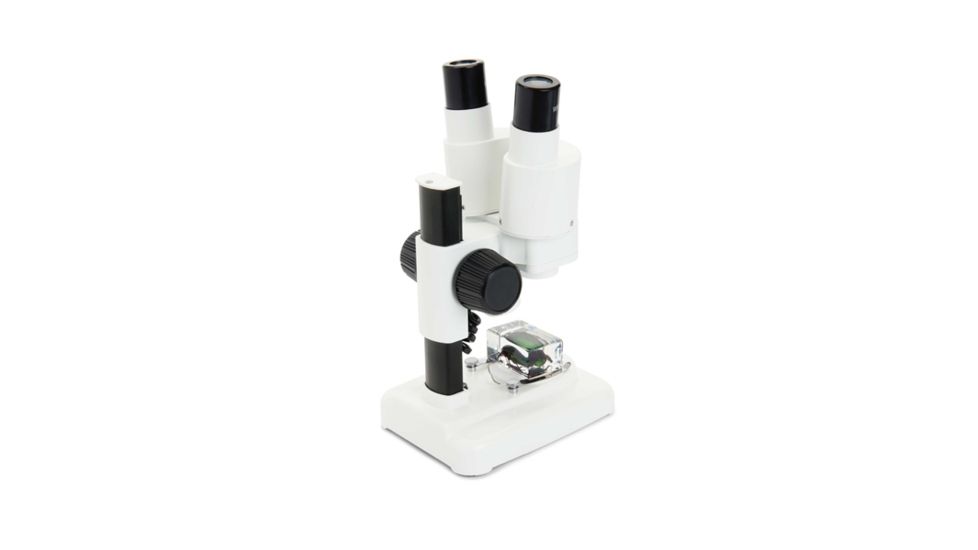 Celestron Labs S20 Stereo Microscope,10x Eyepieces,2x Objective Lenses 44207