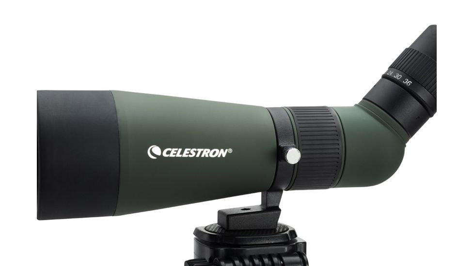 Celestron Land Scout 12-36x60mm Spotting Scope, Green/Black, 52422