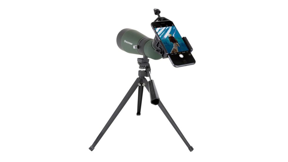 Celestron Land Scout 12-36x60mm Spotting Scope, Green/Black, 52422