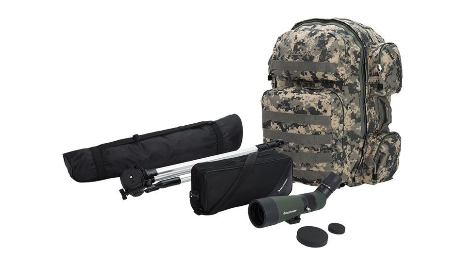 Celestron LandScout 12-36x60 Backpack/Tripod Kit, OD Green 52325