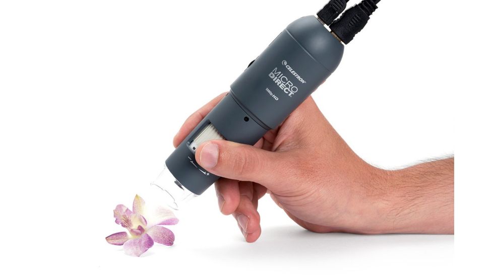 Celestron MicroDirect 1080p HD Handheld Digital Micro, Black, 44316