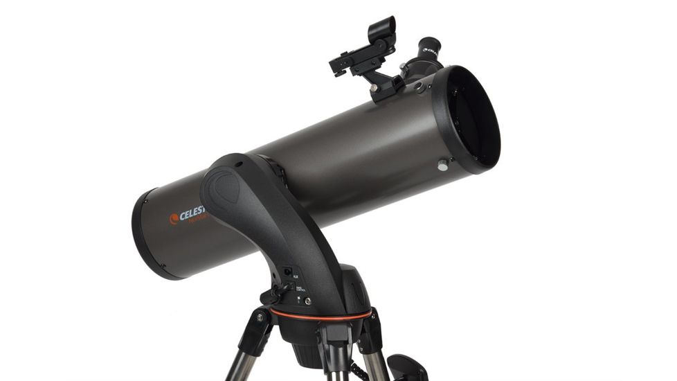DEMO Celestron NexStar 130 SLT Series Newtonian Reflector Telescope, Black, 31145-DEMO