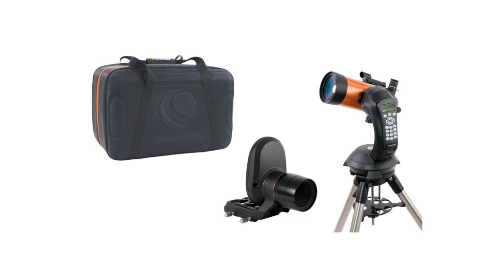 Celestron NexStar 4SE Special Edition Maksutov-Cassegrain Telescope 11049 w/ NexStar 4-6in Telescope Carrying Case 94003 and StarSense Accessory 94005