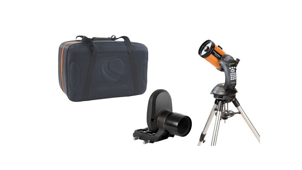 Celestron NexStar 5SE Telescope Computerized Schmidt-Cassegrain 11036 w/ NexStar 4-6in Telescope Carrying Case 94003 and StarSense Accessory 94005
