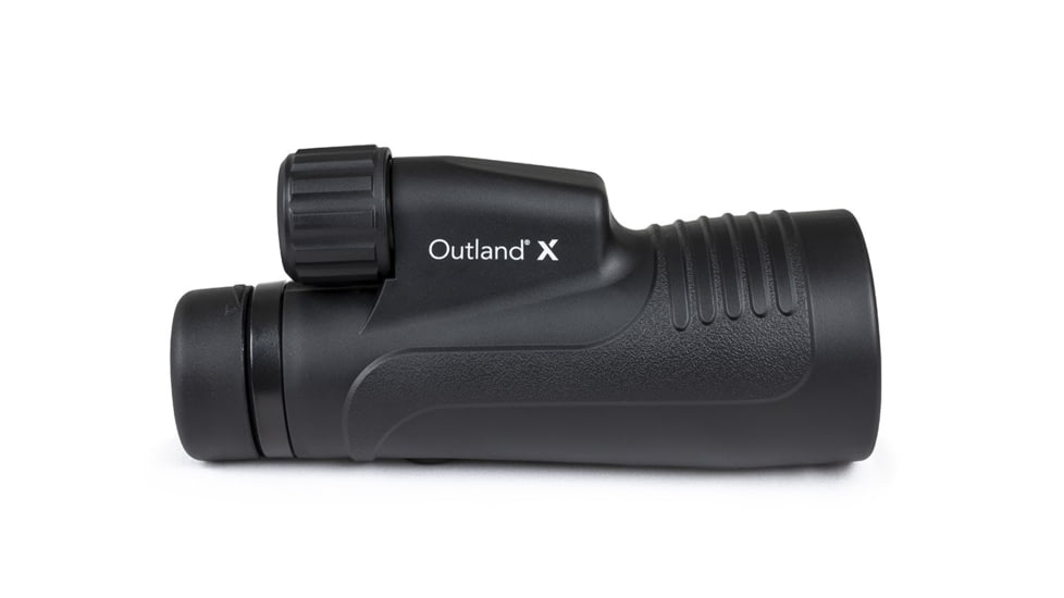 Celestron Outland X 10x50 Monocular w/ Smartphone Adapter, 16.8 mm, Bak-4, Multicoated, Black, 72370