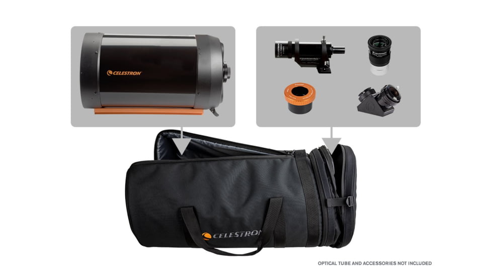 Celestron Padded Telescope Bag for Optical Tubes, 11in Optical Tube, 94027