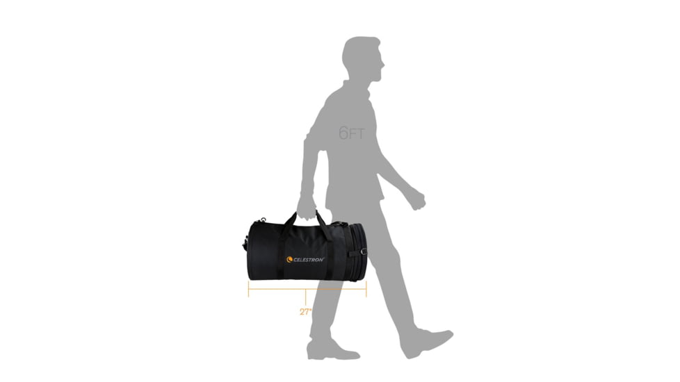 Celestron Padded Telescope Bag for Optical Tubes, 11in Optical Tube, 94027