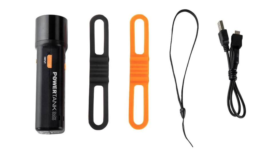 Celestron Power Tank Glow 5000mAh, Red Flashlight, Black, 93585