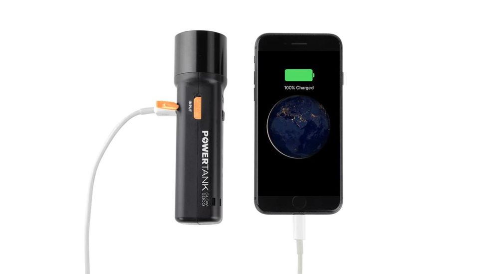 Celestron Power Tank Glow 5000mAh, Red Flashlight, Black, 93585