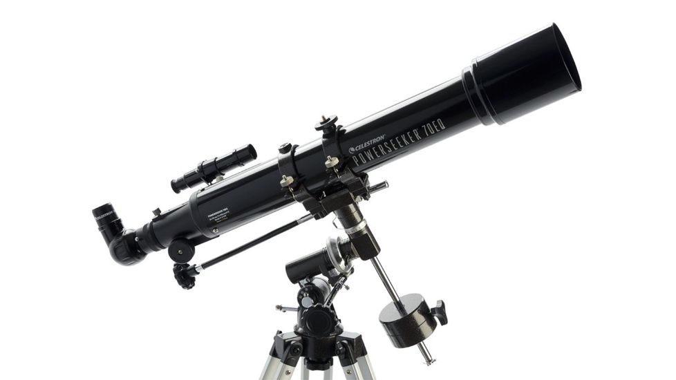 Celestron PowerSeeker 70EQ Equatorial Mount 70mm Aperture Telescope 21037