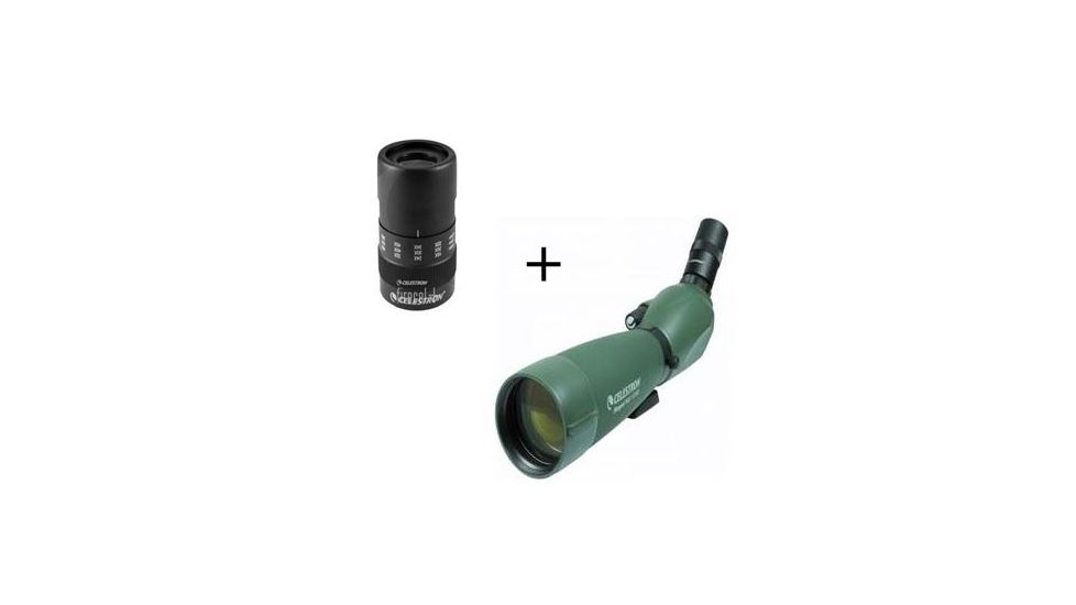 Celestron Regal M2 LER 27x80mm ED Spotting Scope 52312 w/ FREE 20-60x Zoom Eyepiece 82003