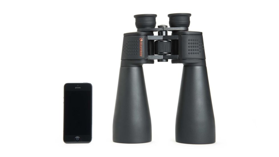 Celestron SkyMaster 25x70 Porro BaK-4 Prism Water Resistant Binoculars, Black, 71008