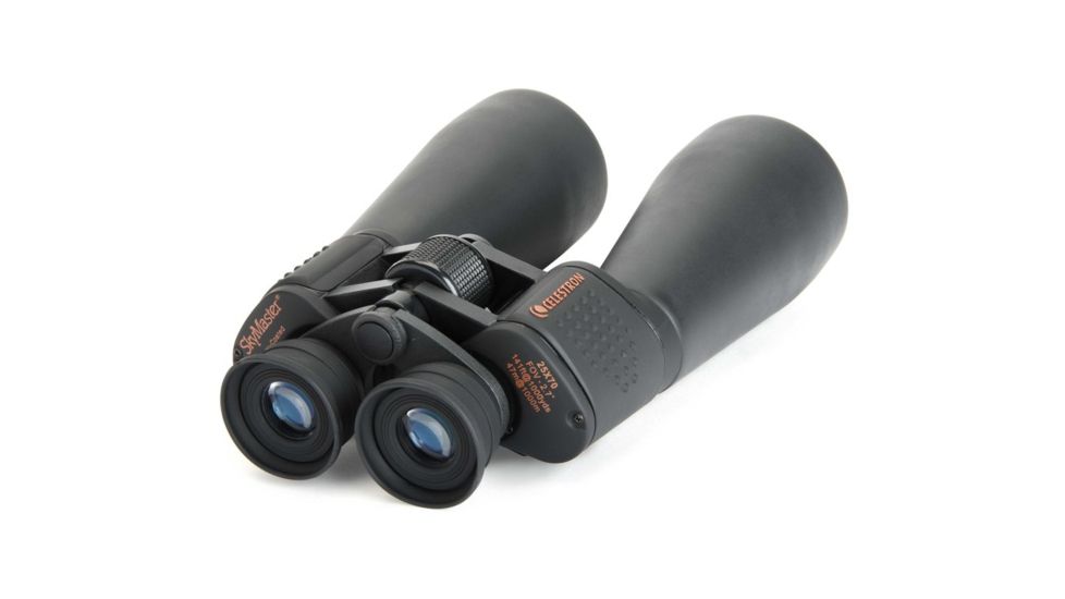 Celestron SkyMaster 25x70 Porro BaK-4 Prism Water Resistant Binoculars, Black, 71008