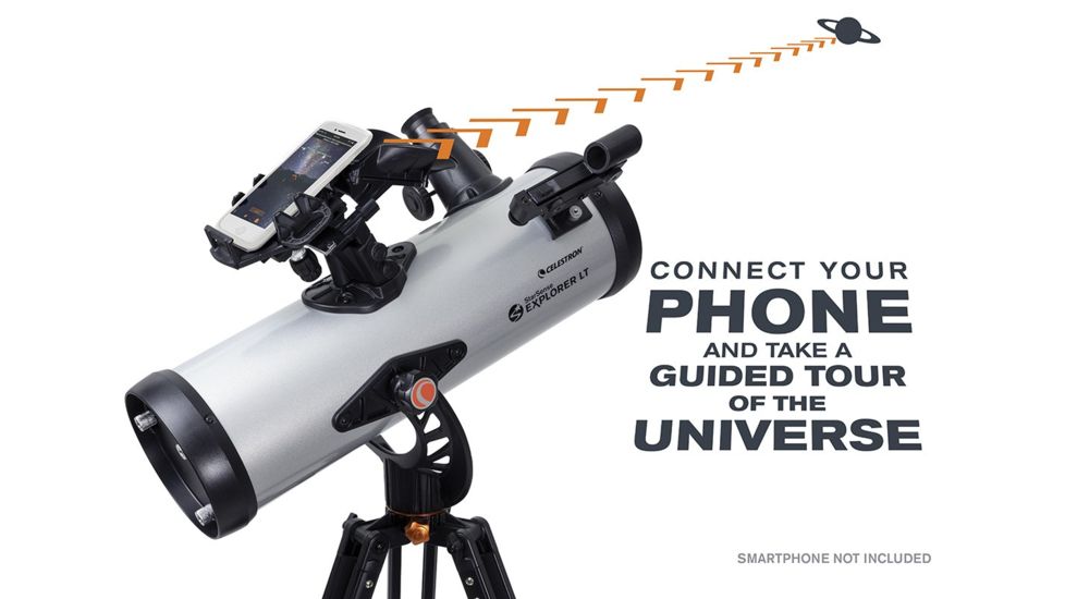 Celestron StarSense Explorer 114mm Reflector Telescope, 22452