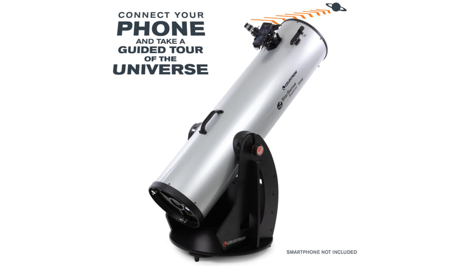 Celestron StarSense Explorer 12 Dobsonian, Silver/Black, 22472
