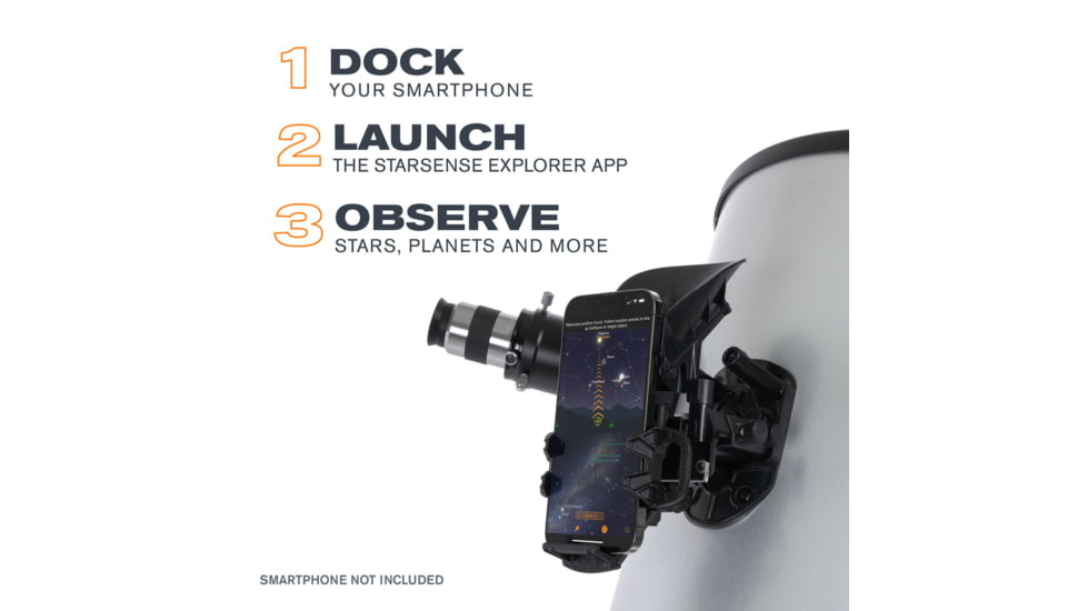 Celestron StarSense Explorer 12 Dobsonian, Silver/Black, 22472