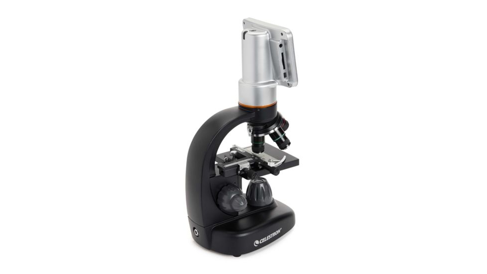 Celestron TetraView LCD Digital Touch Screen Microscope, Black/Silver 44347