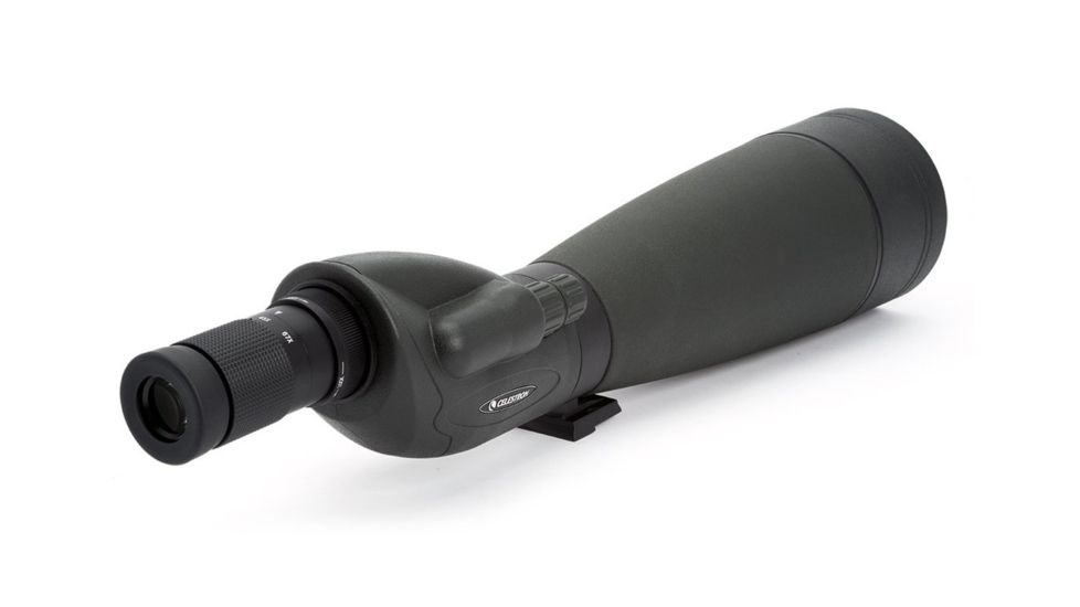 Celestron TrailSeeker 100,22.8x4.6x4.9in,Straight Spotting Scope 52335