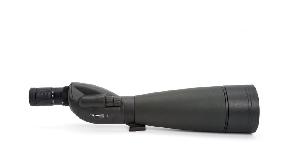 Celestron TrailSeeker 100,22.8x4.6x4.9in,Straight Spotting Scope 52335