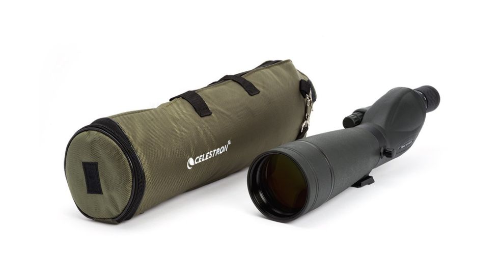 Celestron TrailSeeker 80,19.9x3.5x5.1in,Straight Spotting Scope 52333