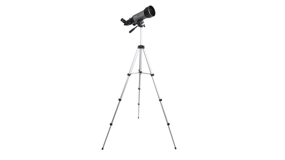 Celestron Travel Scope 70DX, 10-168x Portable Telescope, Gray/Black, 22035