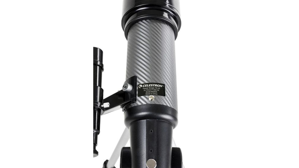 Celestron Travel Scope 70DX, 10-168x Portable Telescope, Gray/Black, 22035